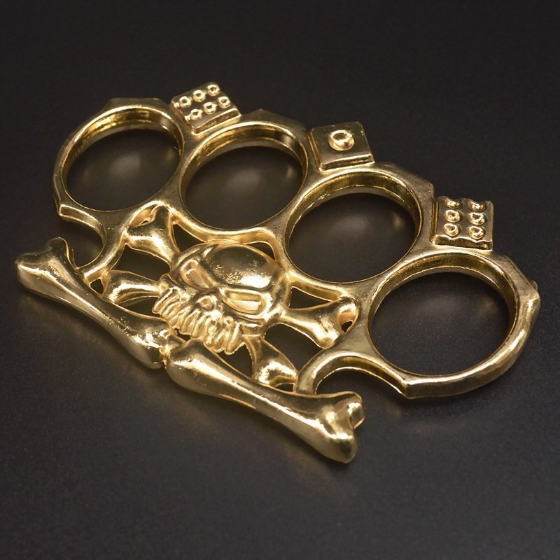 16118834414_2086927425.jpg Skull four-fingered tiger,schlagring – Bild 1