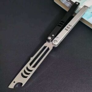 Anfnger-Outdoor-bungsmesser mit Aluminiumgriff,Butterfly trainer – Bild 6