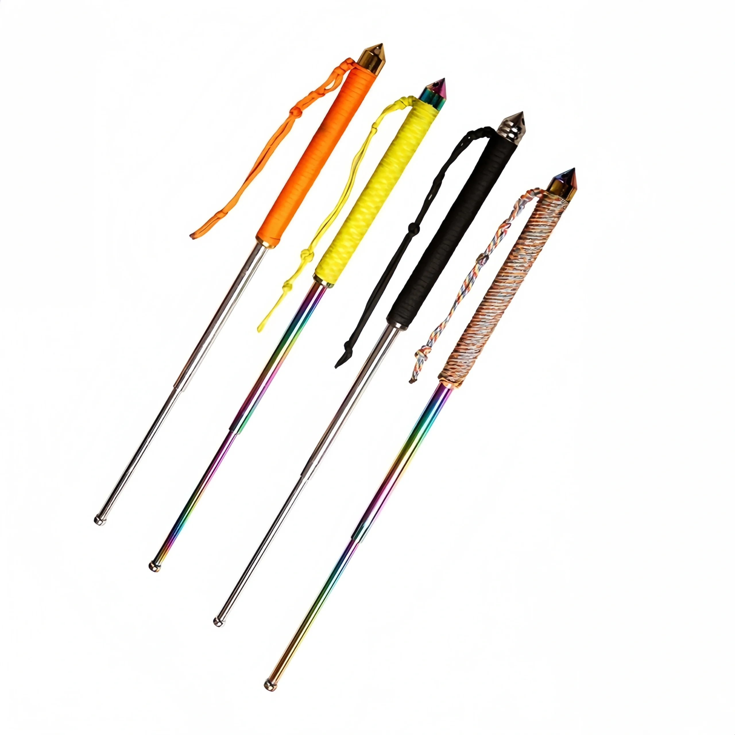 O1CN014vvOjh1XBq2aKUAIx_2200717692886-0-cib-scaled-1-1.webp Hummergriff Fallschirmjger-Selbstverteidigungsschlagstock Dreiteiliger Teleskopschlagstock Gummi-Notfallschlagstock mit Fensterbrecher-Selbstverteidigungsschlagstock,schlagstock – Bild 1