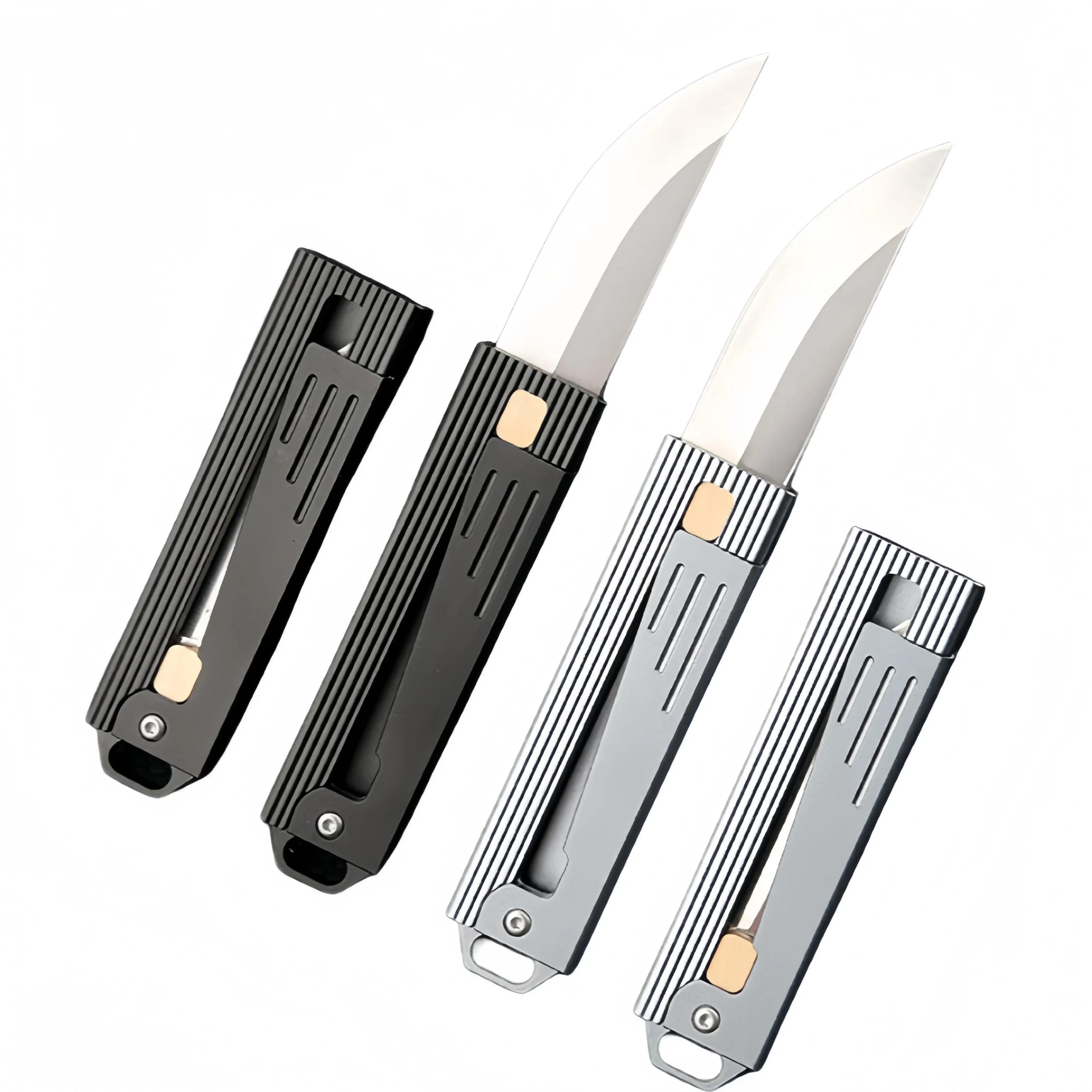 O1CN016OGHmC1XF2rFs4qYc_2219343292893-0-cib-scaled-1.webp Ganzmetall-Schwerkraftmesser Outdoor-Aluminiumlegierung Selbstverteidigungsmesser Anhnger,Gravity Knife – Bild 1