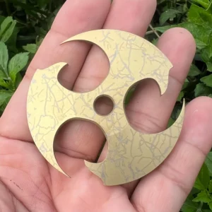 CNC Titan TC4 Ninja Stars,Shuriken​ – Bild 3