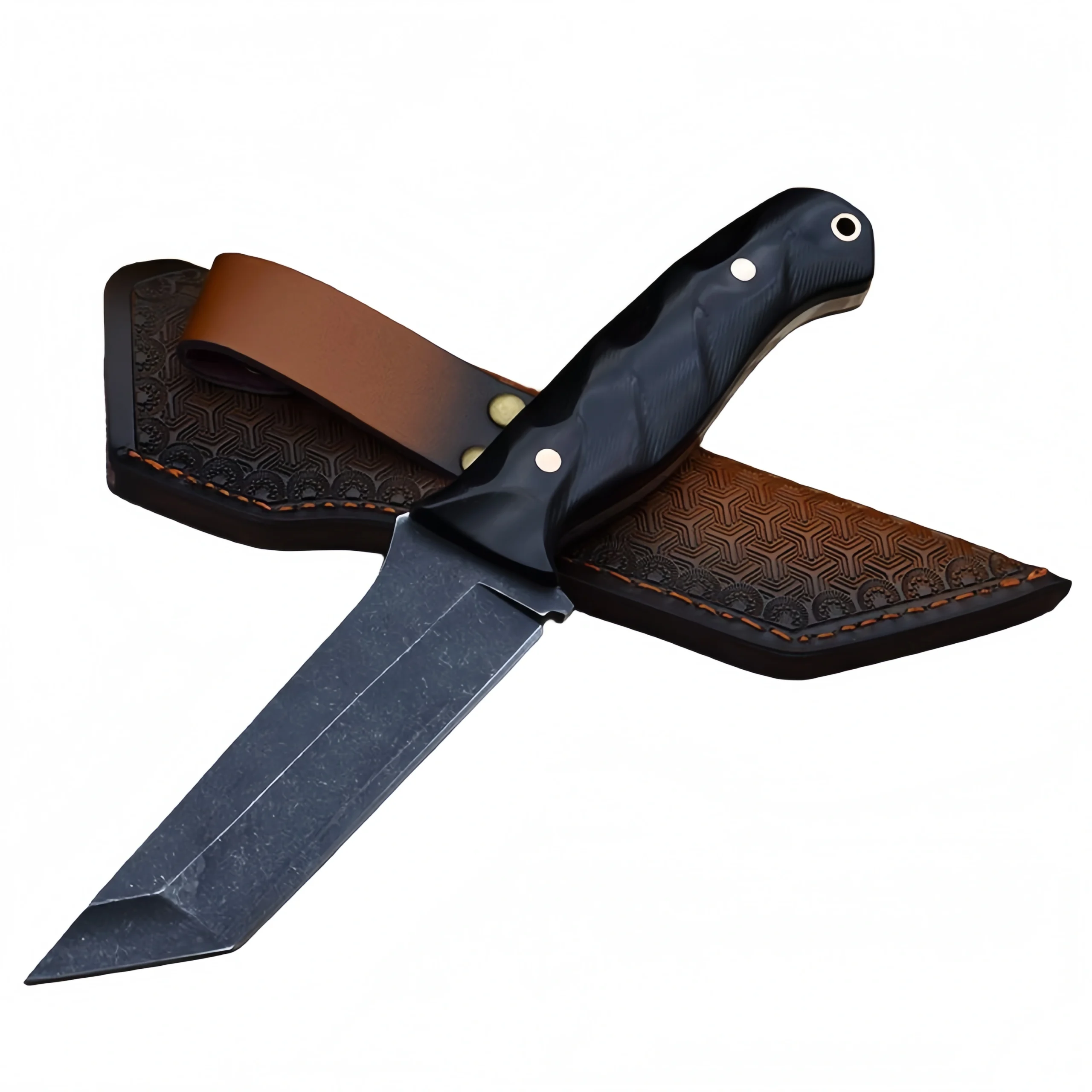 O1CN017akOMs2Mul54hFoCl_2214133679888-0-cib-scaled-1.webp Bowiemesser Outdoor Taschenmesser gerades Messer – Bild 1