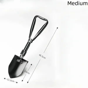 Schaufel Outdoor-Schaufel Multifunktionale Manganstahl Wildfischschaufel Selbstverteidigungsfahrzeug Klappschaufel,Spaten – Bild 5