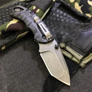 Kershaw 8750 Outdoor Survival Selbstverteidigungs-Jagdmesser tragbares Klappmesser Multifunktions-Outdoormesser – Bild 3