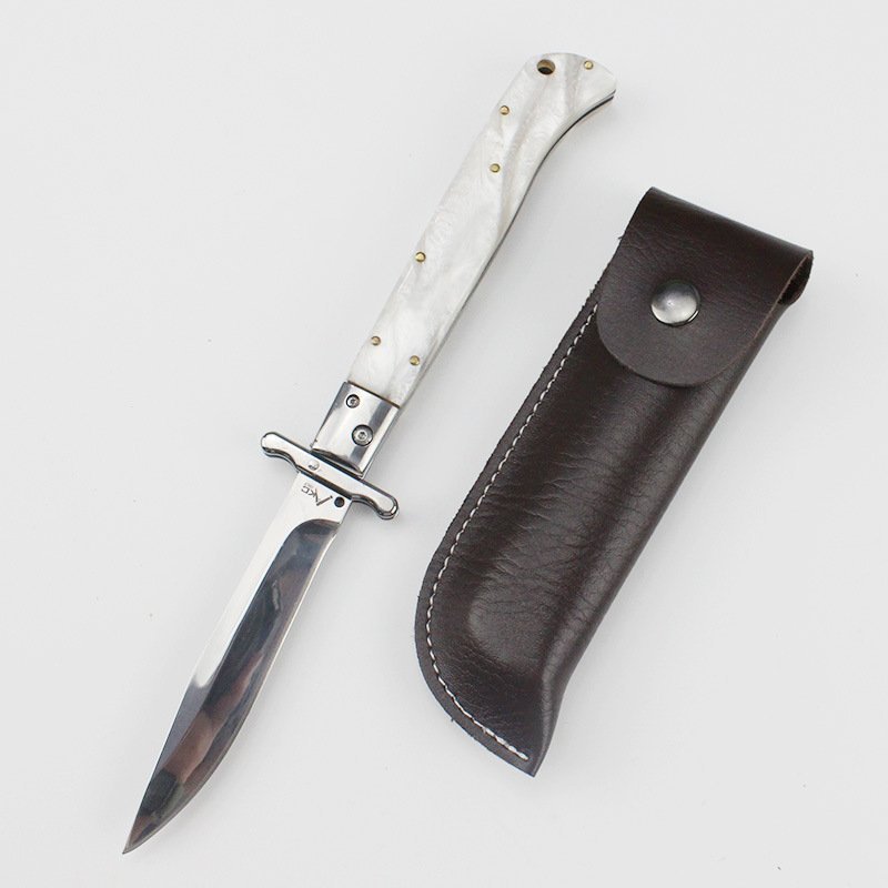 O1CN01X0wD1Y2AAi0TiVTVT_2216902118163-0-cib-1.jpg AKC Mafia Klappmesser -440C Harzgriff Klappmesser – Bild 1