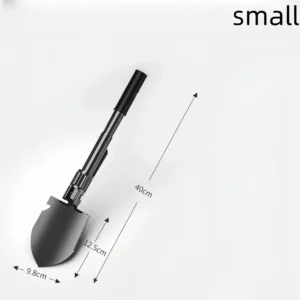 Schaufel Outdoor-Schaufel Multifunktionale Manganstahl Wildfischschaufel Selbstverteidigungsfahrzeug Klappschaufel,Spaten – Bild 6