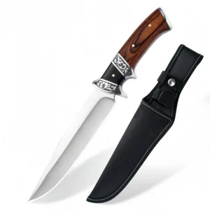 Bowiemesser Outdoor feststehendes Messer Survivalmesser – Bild 3