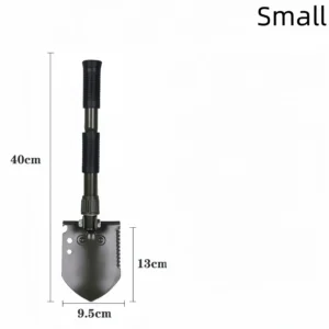 Multifunktionale Ingenieurschaufel, faltbar, tragbar, fr Rettungsarbeiten, Angeln und Blumenpflanzen, Outdoor-Abenteuerausrstung,Spaten – Bild 3