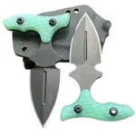 Bear Push Knife Dolch + Kydexscheide,faustmesser