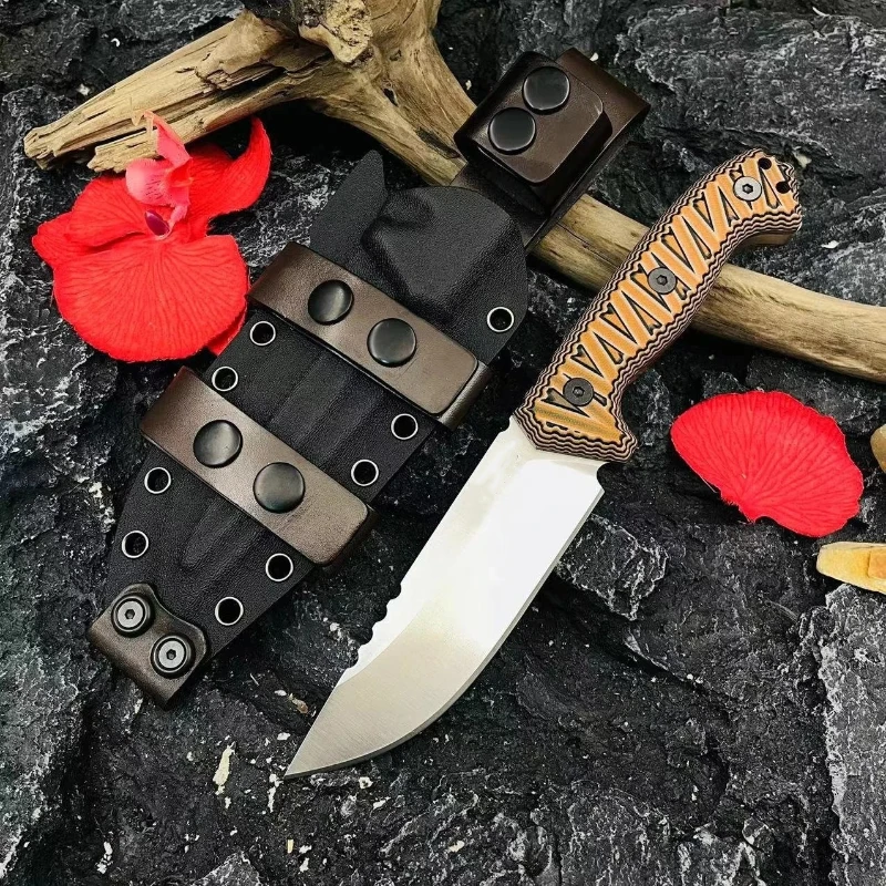 imgi_9_O1CN01p7hiu11EMON7OS57H_2215581890337-0-cib.webp Outdoor geschmiedet ??berleben messer hohe h?rte camping sharp tragbare messer – Bild 1