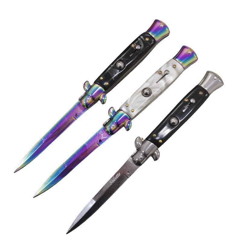 20241115161842.jpg 8,75 Zoll langes italienisches Taschenmesser mit Stiletto-Schalterklinge