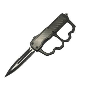 9 Zoll TAKTISCHES TRENCH KNUCKLE OTF-MESSER