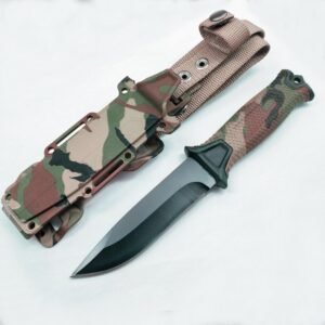 Camouflage hohe hrte infanterie jagd messer outdoor camping messer selbstverteidigung,Jagdmesser