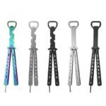 Balisong Flaschenffner, multifunktionaler kreativer Weinffner fr den Heimgebrauch,Butterfly trainer