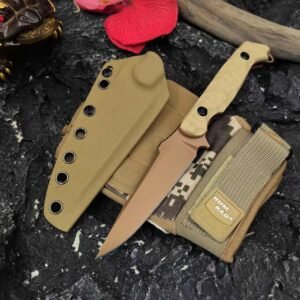 Outdoor Survival gerades Messer hohe Hrte Abenteuer Wildnis berleben gerades Messer-01, Survival messer