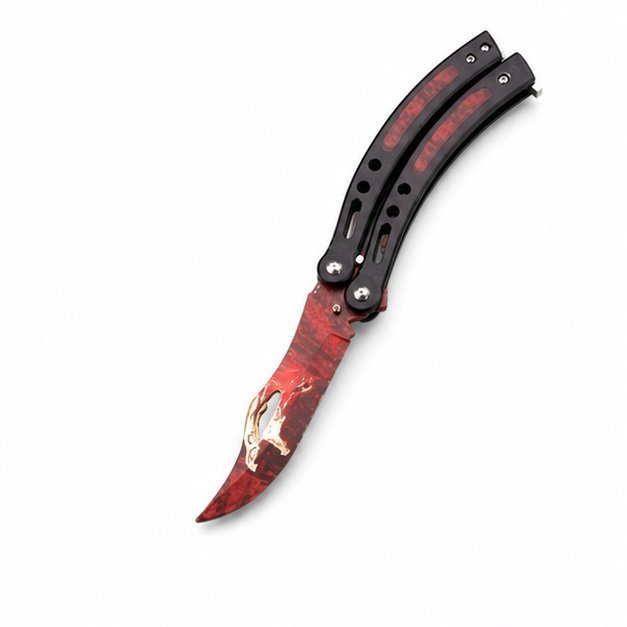 17553-main-white-clean CSGO BUTTERFLY BALISONG TRAINERMESSER
