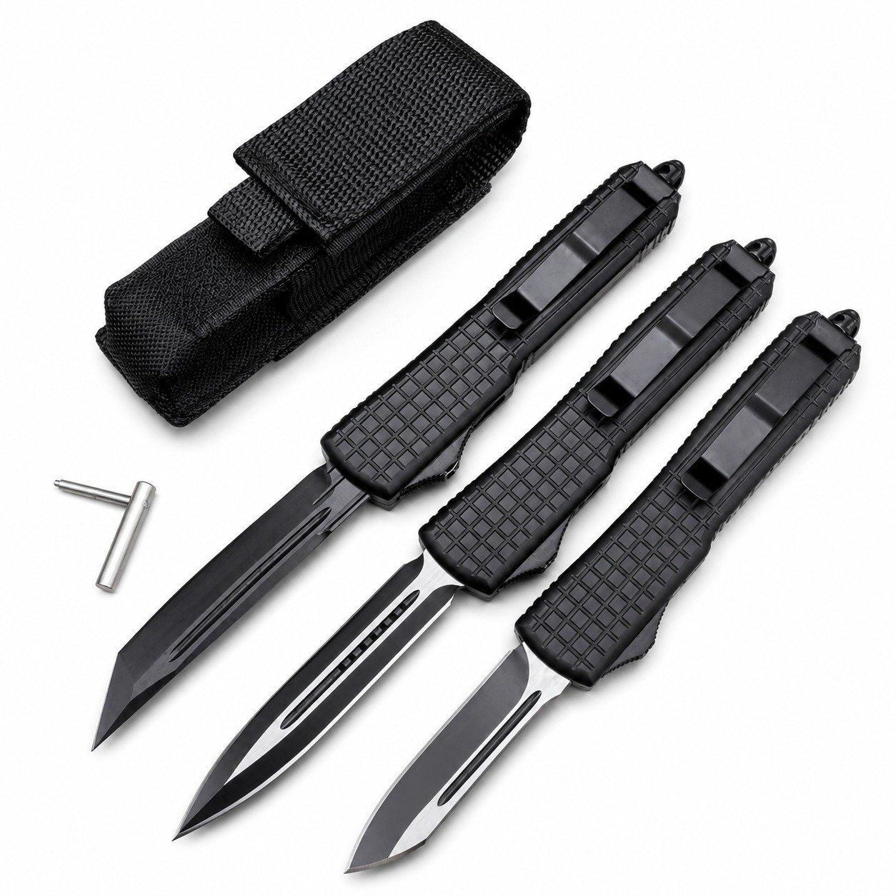46632-main-white-clean Microtech Navy UT OTF-Messer mit schwarzer Klinge