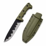 Miller Brothers M33 Messer mit feststehender Klinge und integriertem Kiel