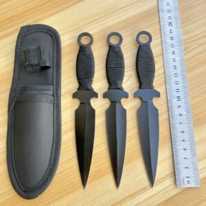 Wurfmesser-Trainingsset YF054 – 3-teilig, Schwarz