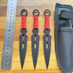 Wurfmesser-Trainingsset YF200 – 3-teilig, Schwarz