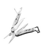 Multitool, Zange aus Edelstahl, tragbar, zusammenklappbar, für Outdoor-Camping, Mehrzweck